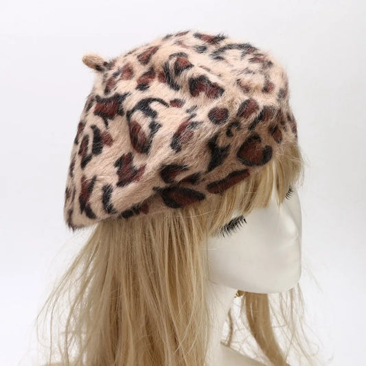 Four Seasons Leopard Print Hat
