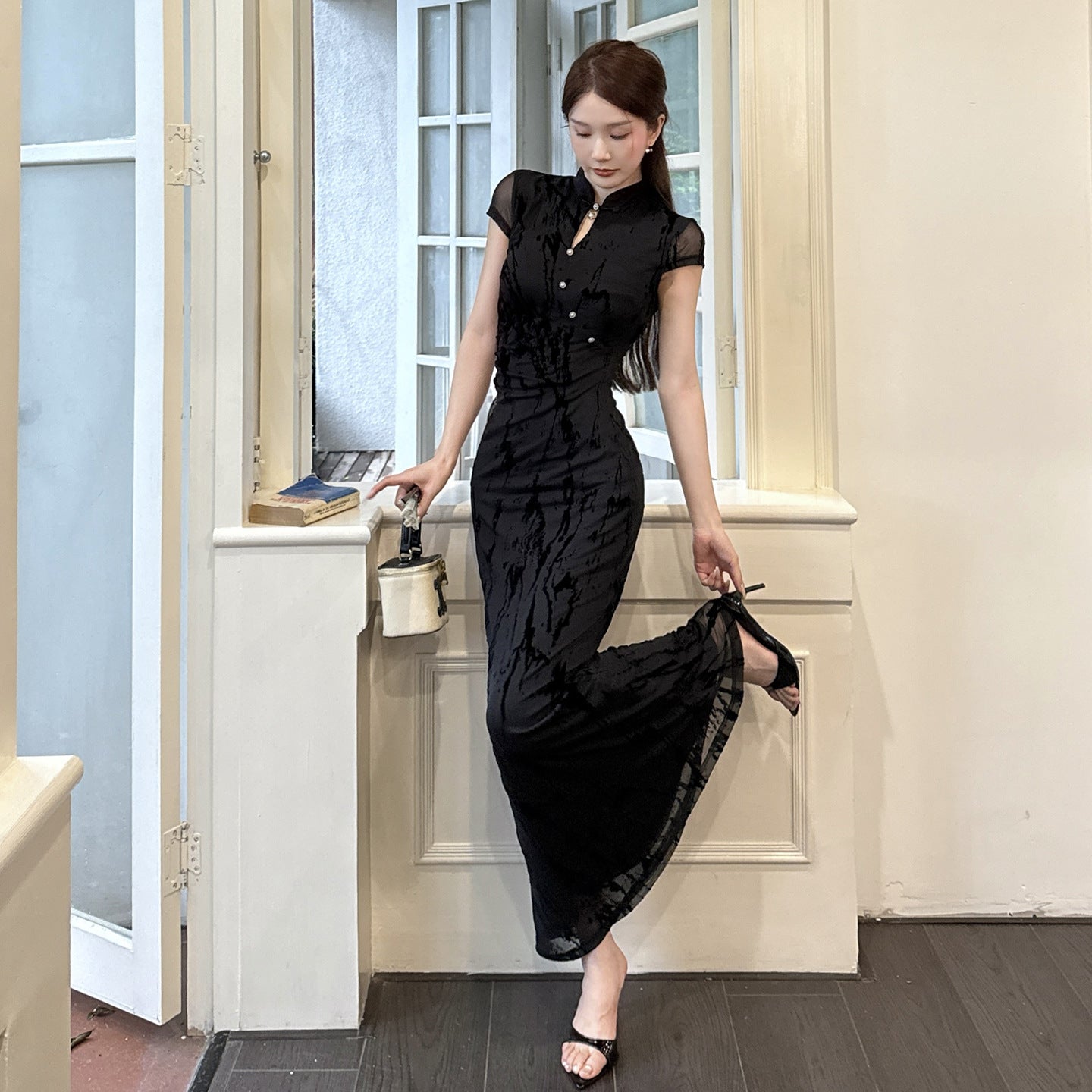 Three dimensional plush sexy slim fit waist bag hip dress