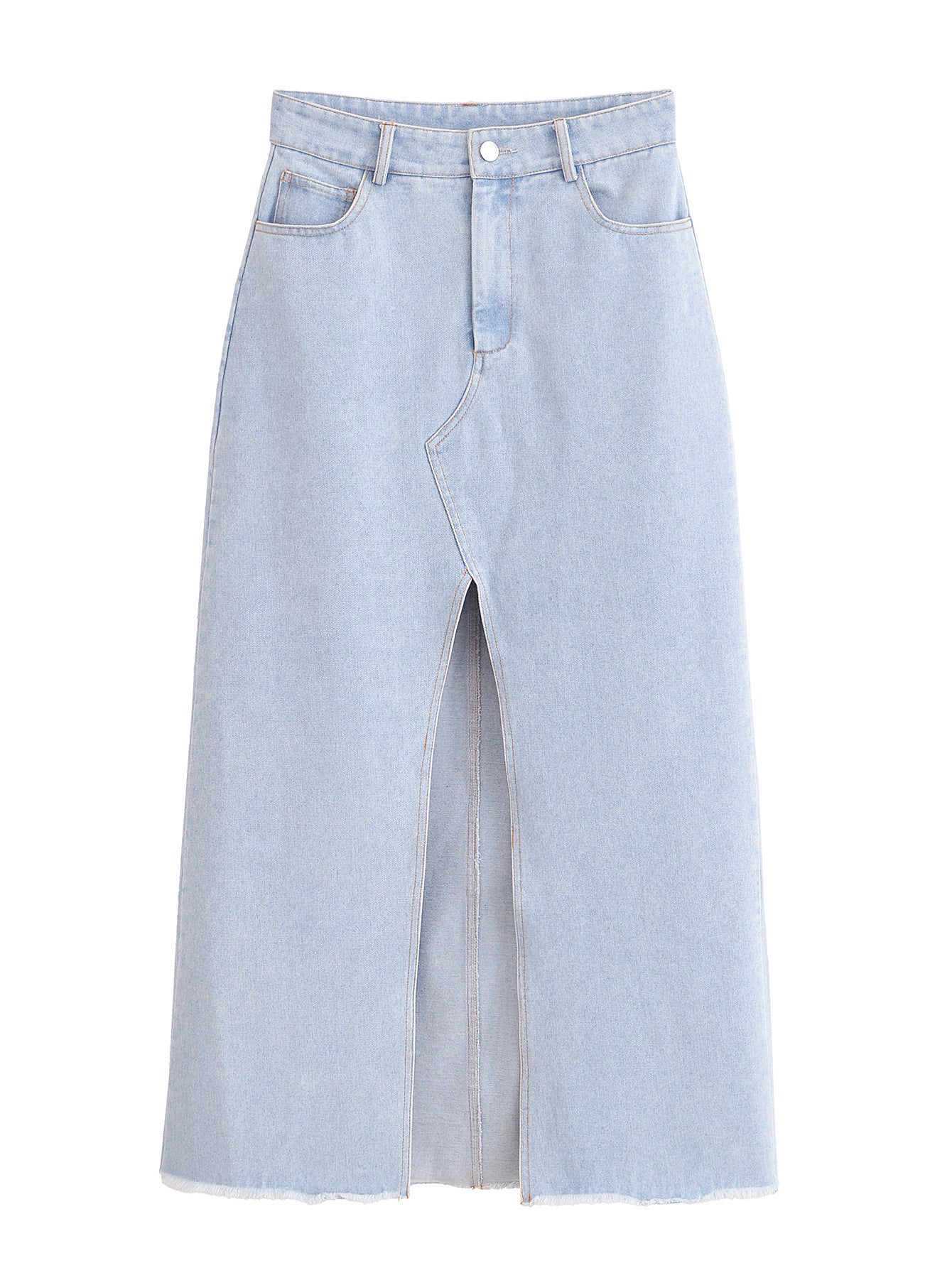 Cowboy vest+denim skirt set for women