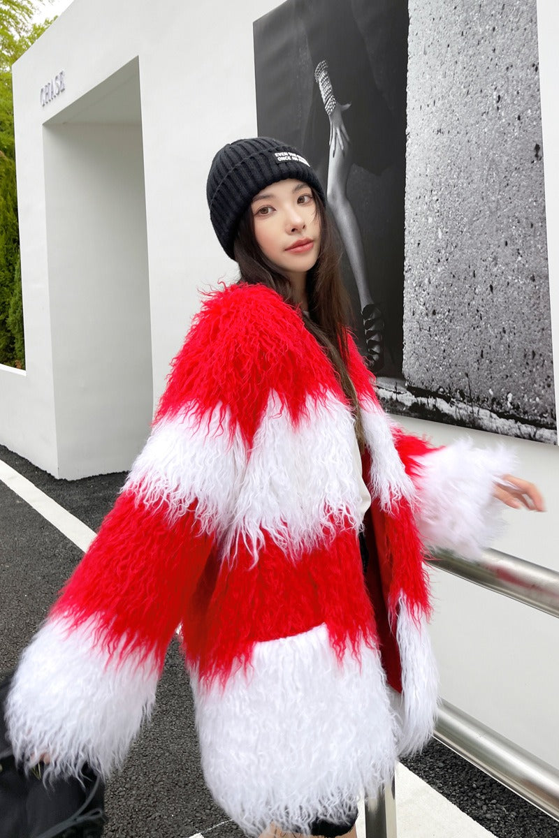 Faux Fur Coat Personality Jacket