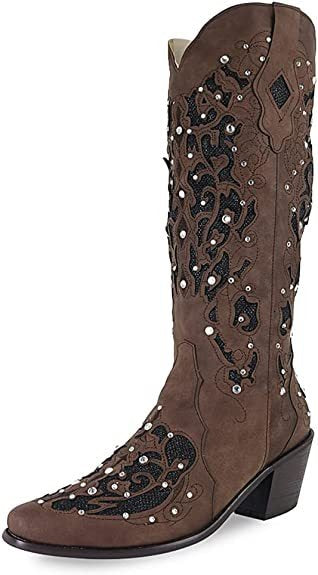 New European and American Retro Pointed Boots