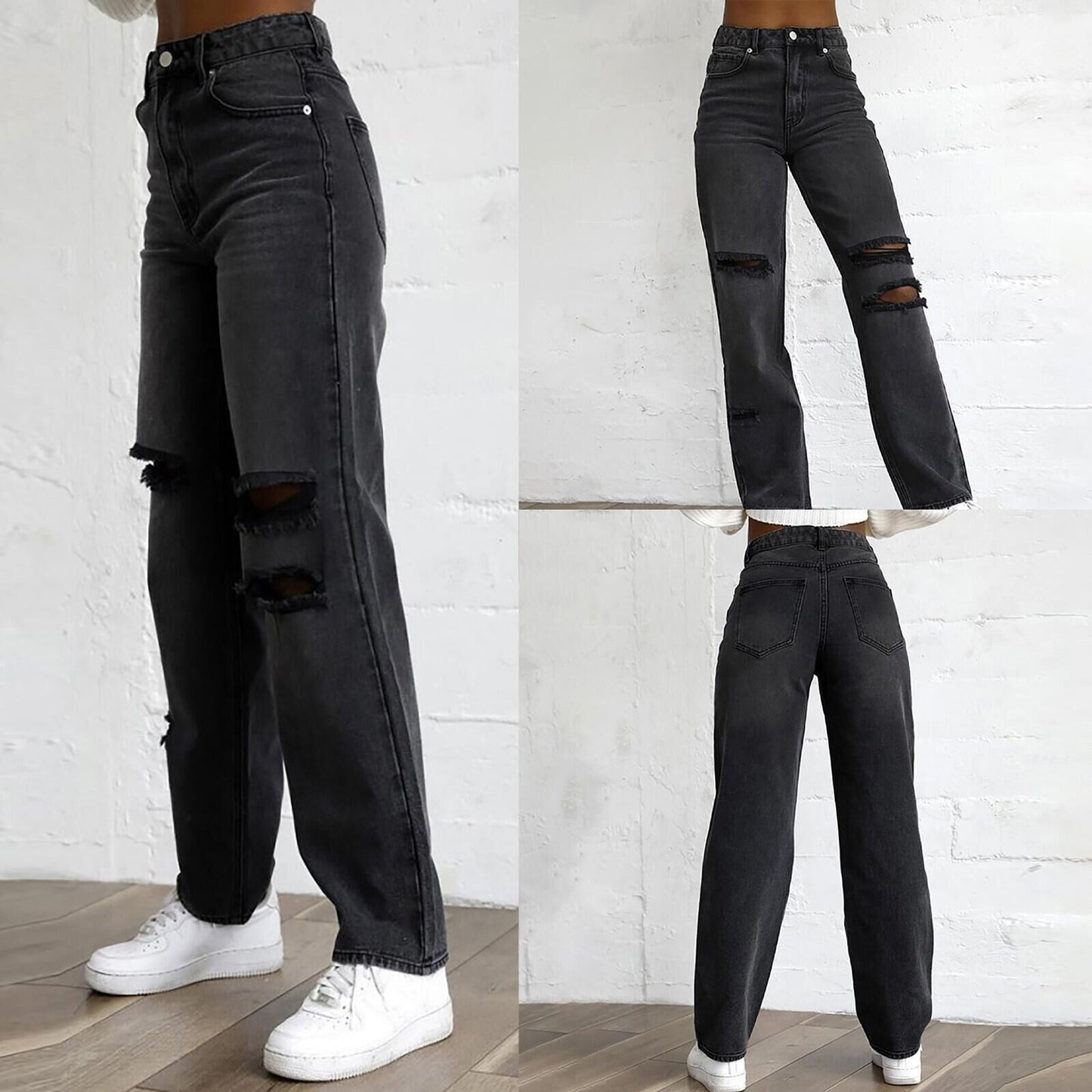 Cowboy pants with holes