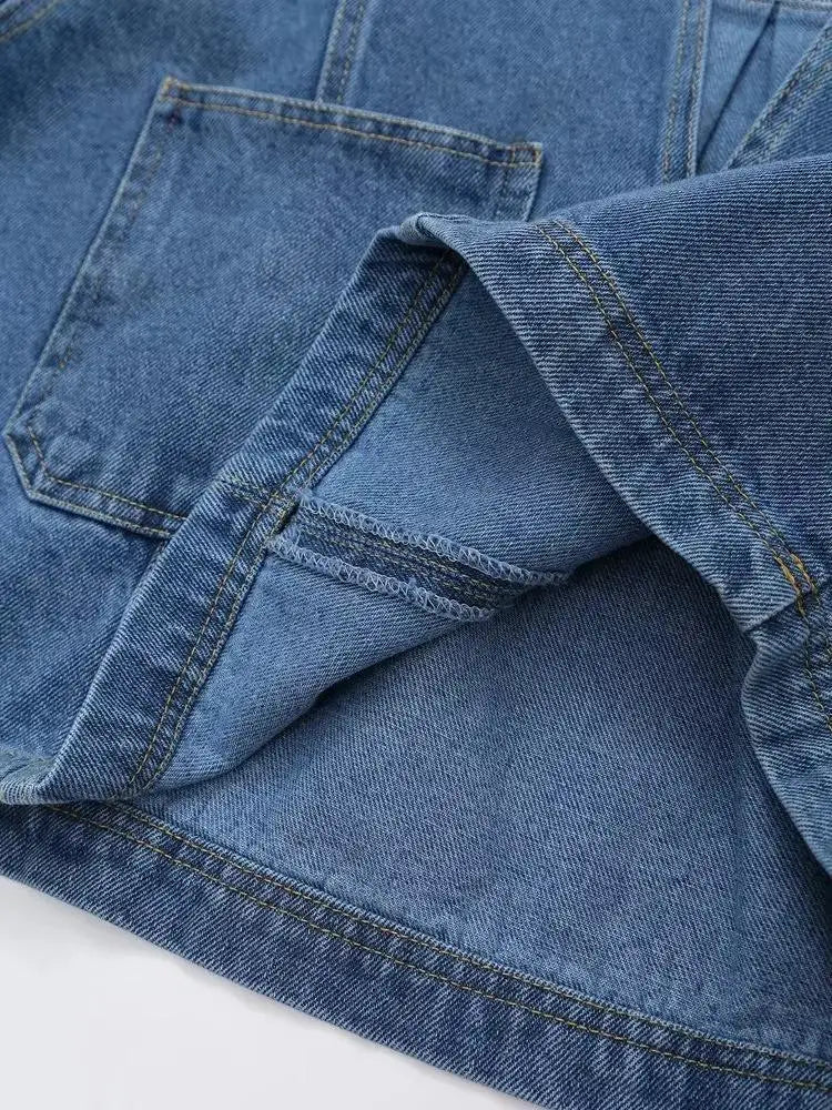 Women Blue Denim Shirts