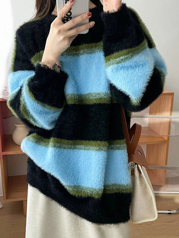 Knitted Pullover Sweater