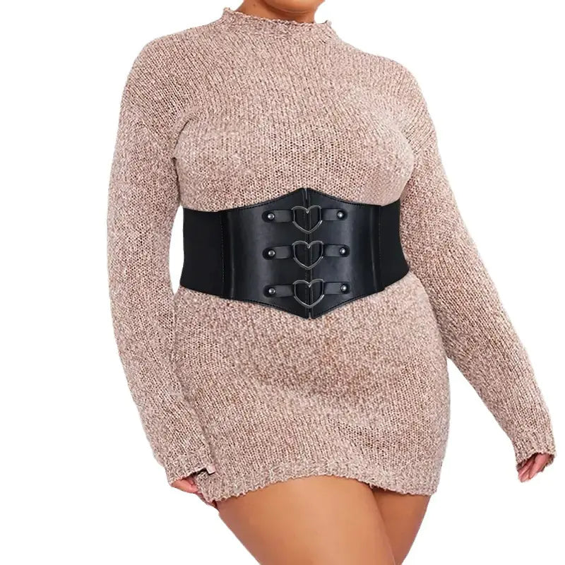 Chic Plus Size Elastic Waist Belt