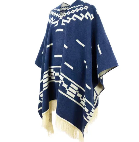 Elegant Tassel Fashion Cloak Dress