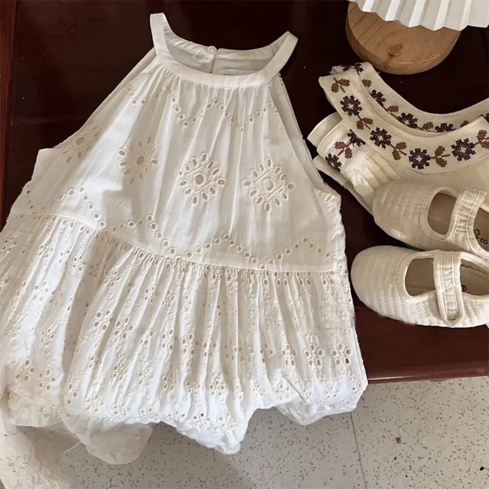 Elegant Semi-Sleeveless Summer Dresses for Girls