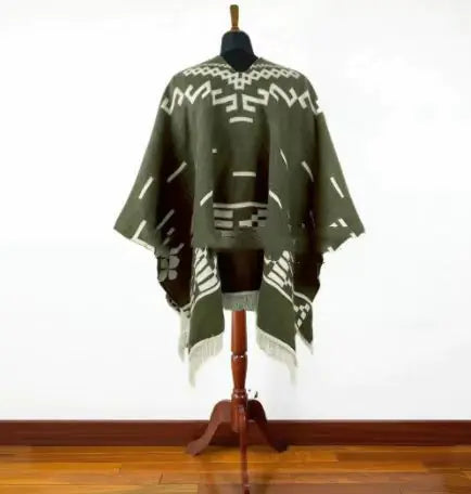 Elegant Tassel Fashion Cloak Dress