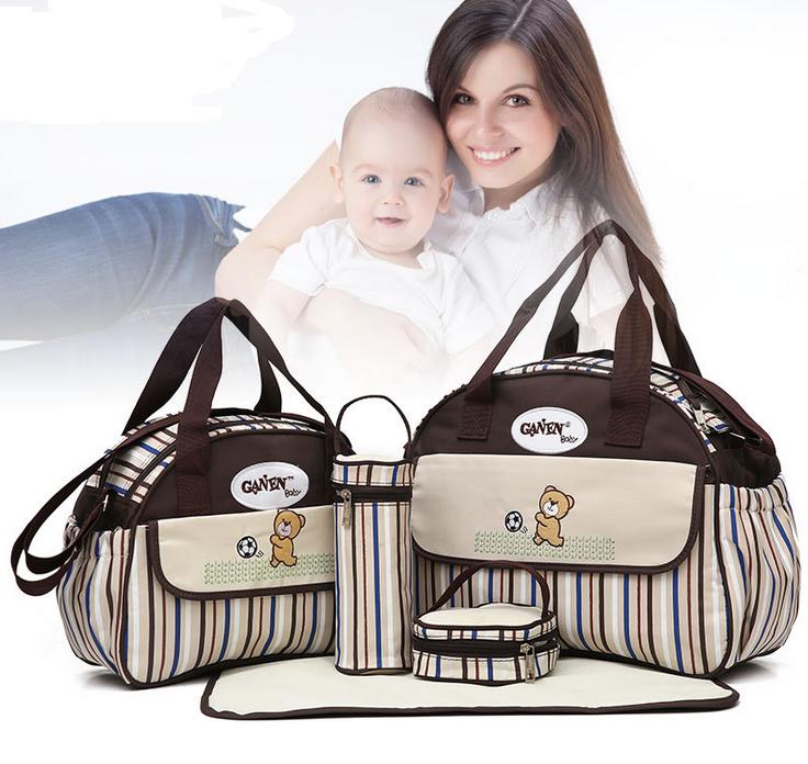 5 PCS/SET Baby Bag