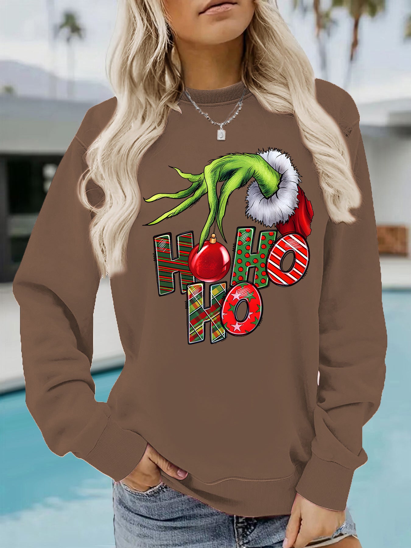 Grinch HOHO Christmas Jumper