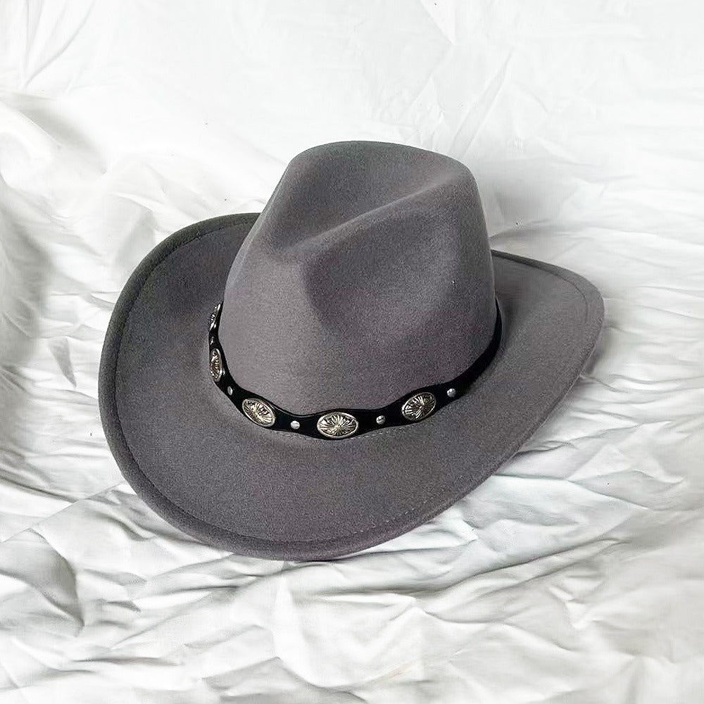 Punk Style Cowboy Top Hat