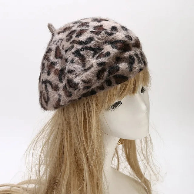Four Seasons Leopard Print Hat