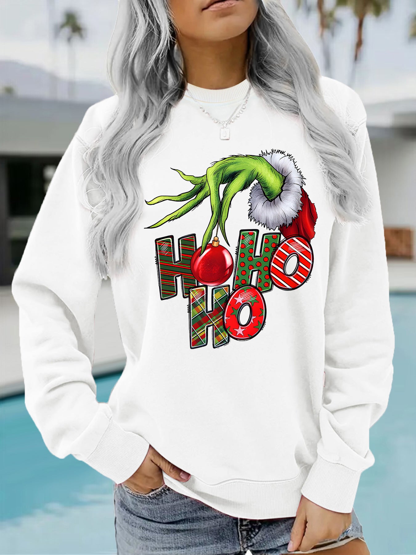 Grinch HOHO Christmas Jumper