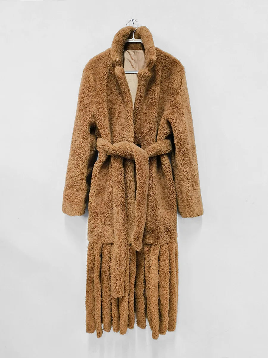 Fashion Women's Faux Fur Warm Coat