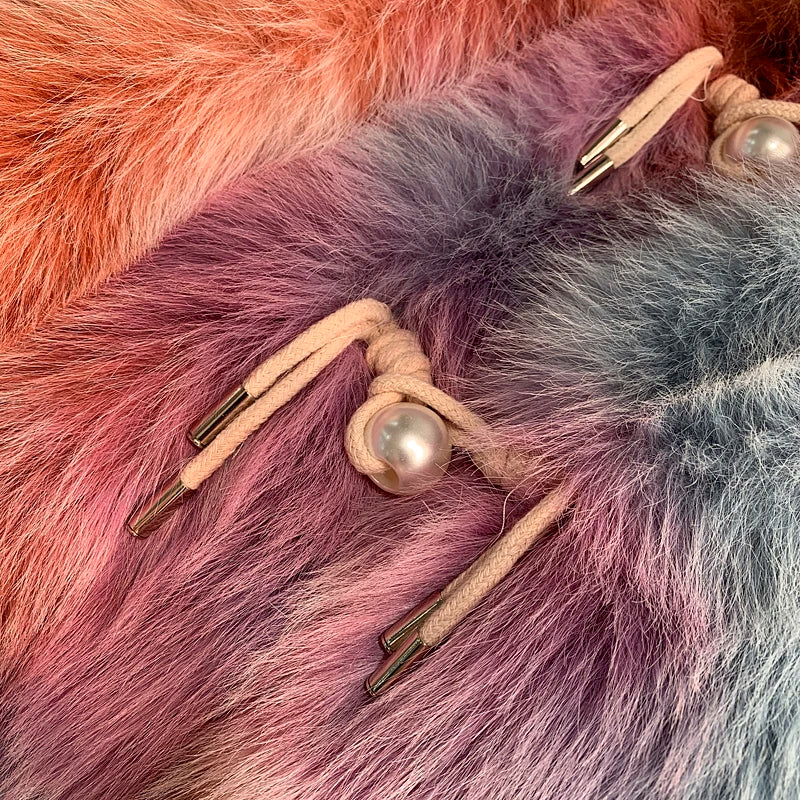 Winter  Faux Fox Fur Coat