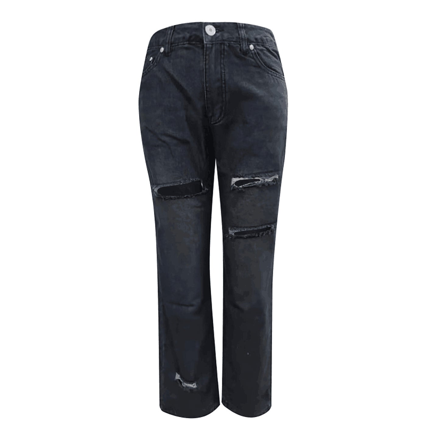 Cowboy pants with holes