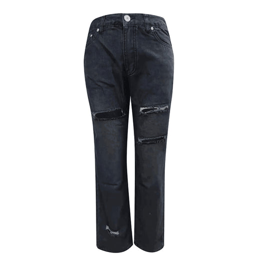 Cowboy pants with holes