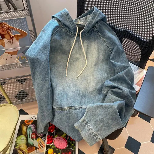 Vintage Denim Hoodies