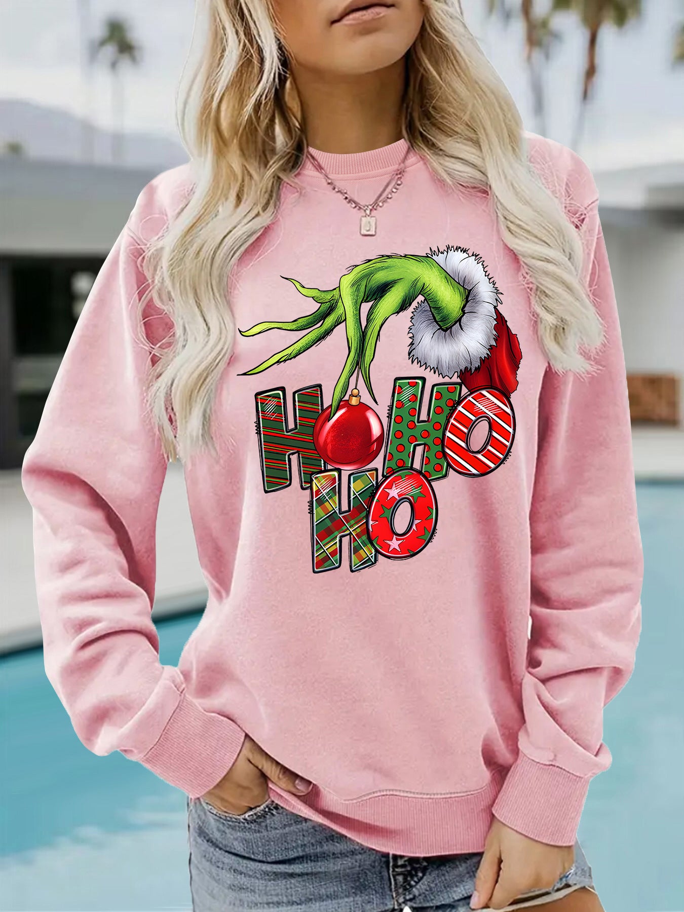 Grinch HOHO Christmas Jumper