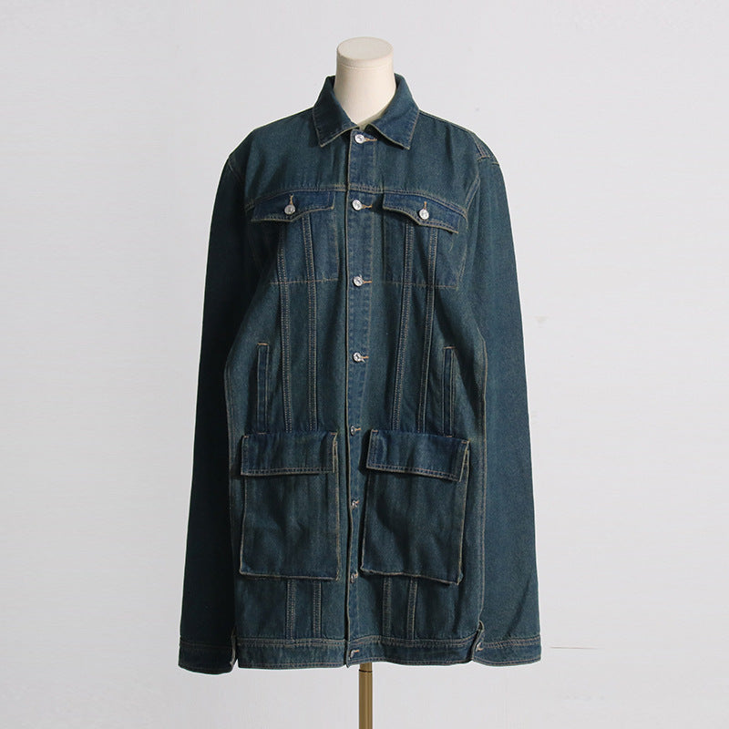 Spring Women Denim Coat