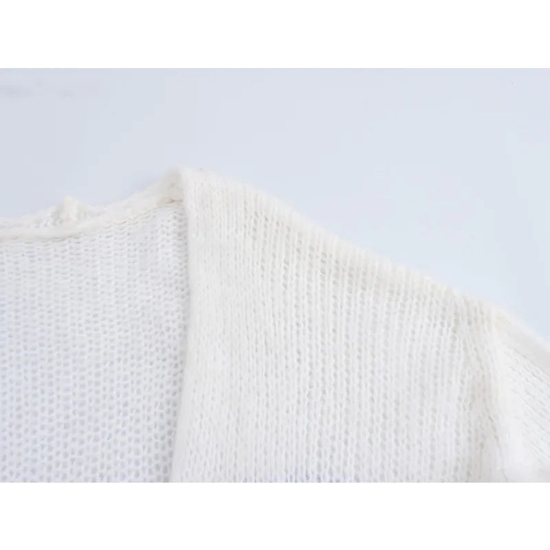 Loose Cardigan Femmes New Knitwear