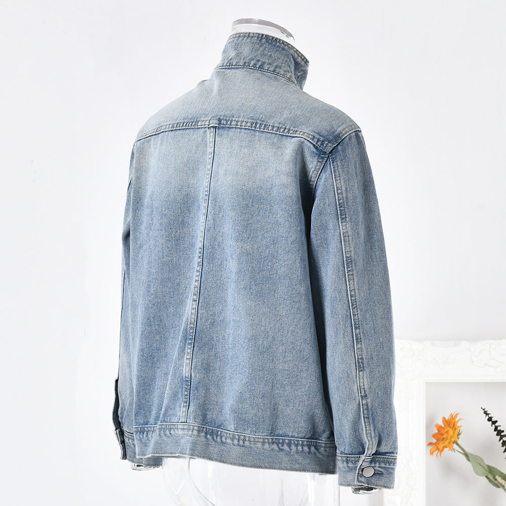 Blue Denim Jacket Women