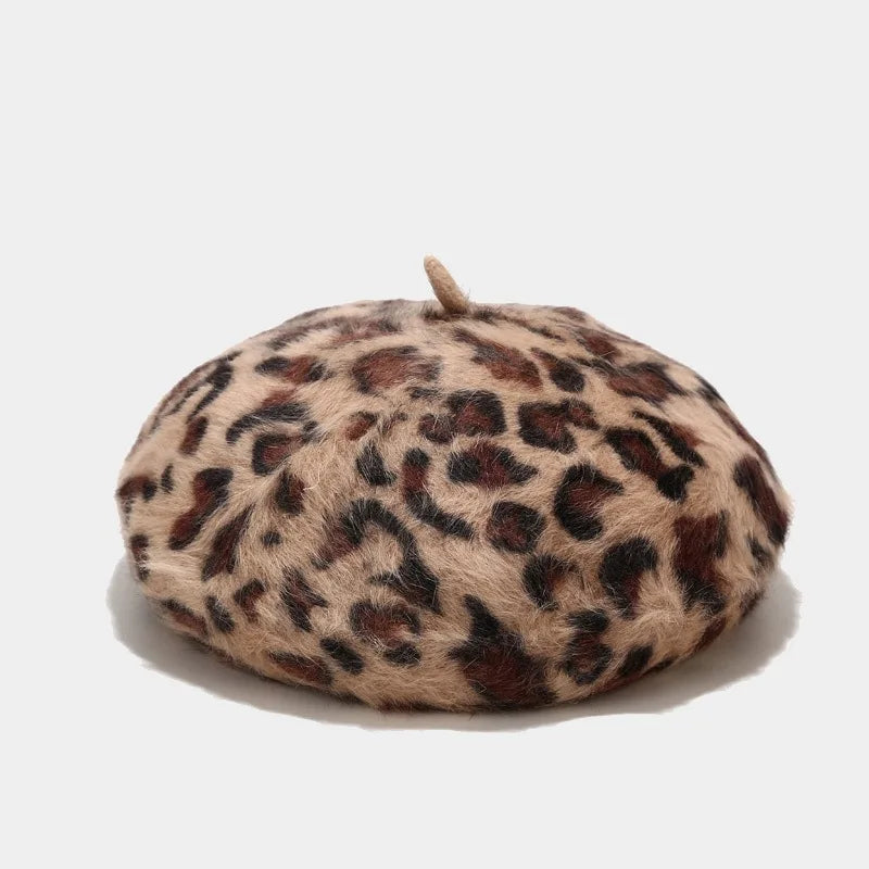 Four Seasons Leopard Print Hat
