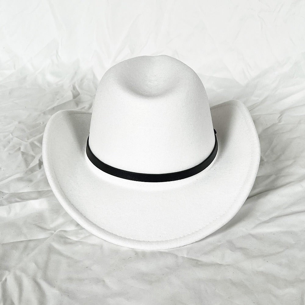Punk Style Cowboy Top Hat