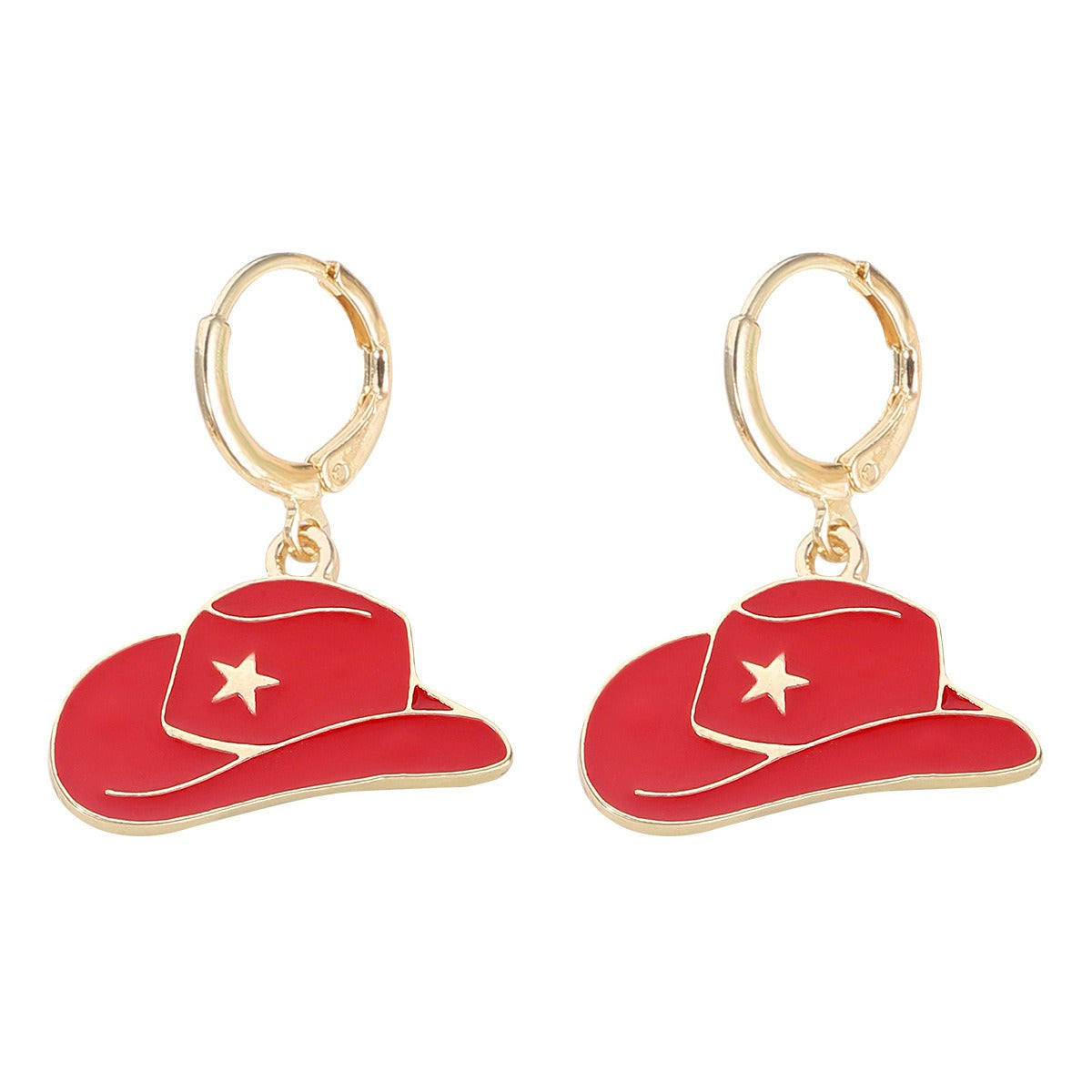 Modern Cowboy Girl Earrings