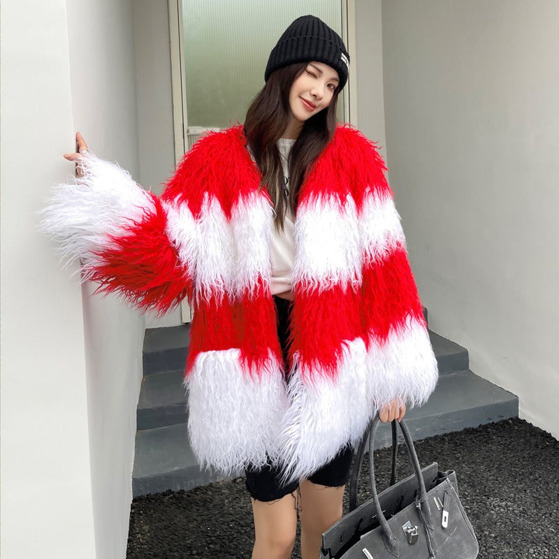 Faux Fur Coat Personality Jacket