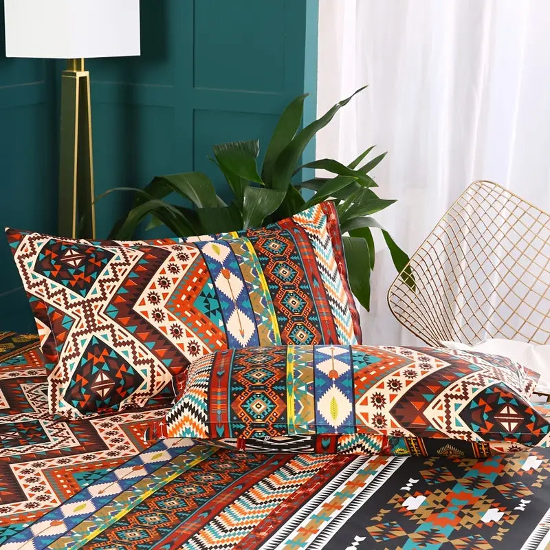 Boho Chic Duvet & Pillowcase Set