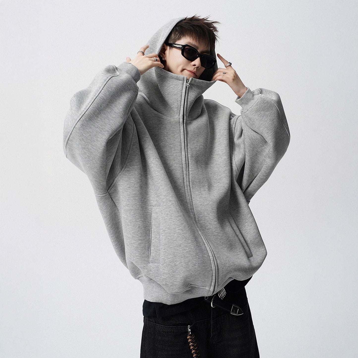 Style Heavyweight Hoodie for Men Casual Streetwear
