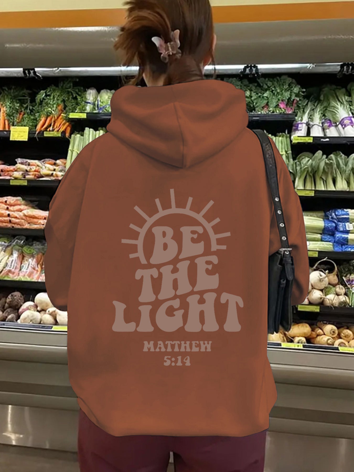 Be The Light Hoodie Matthew 5:14 Sweatshirt