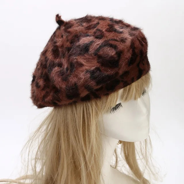 Four Seasons Leopard Print Hat