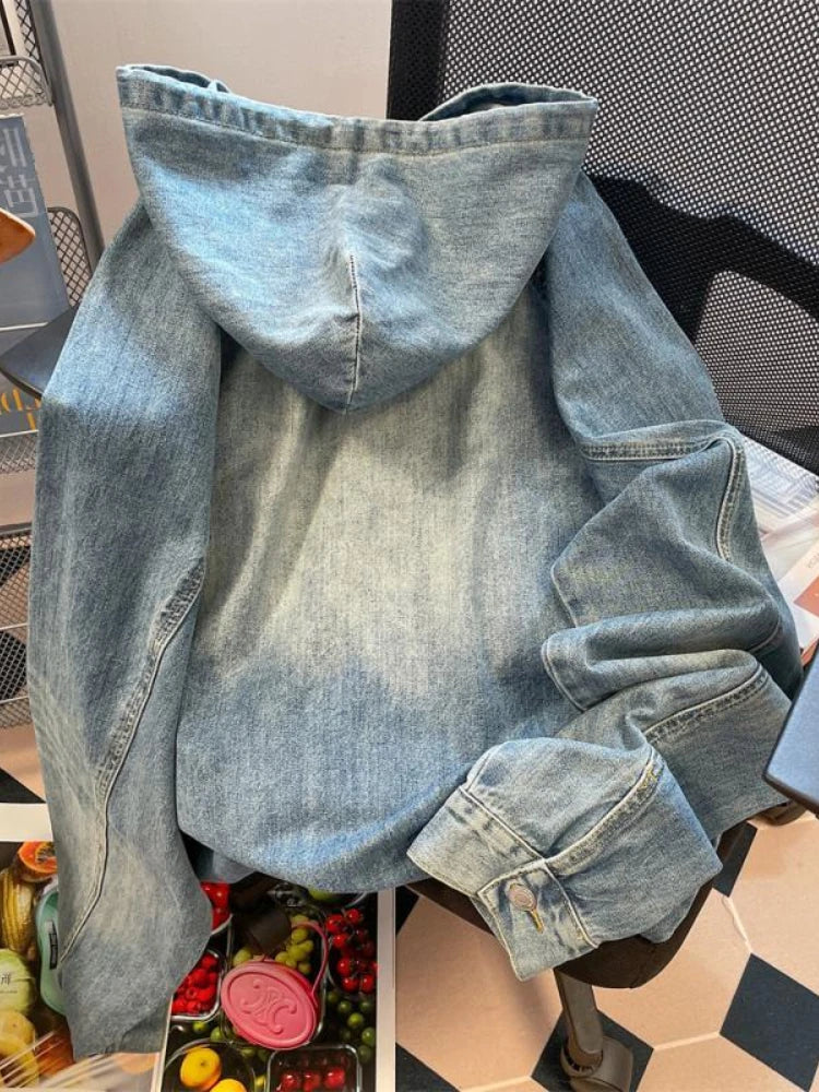 Vintage Denim Hoodies
