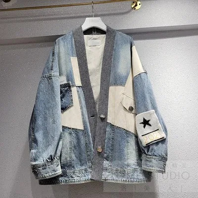 Streetwear Women Jeans Jacket