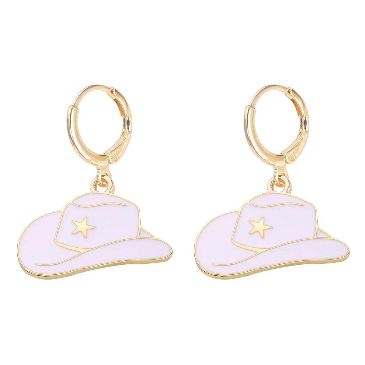 Modern Cowboy Girl Earrings
