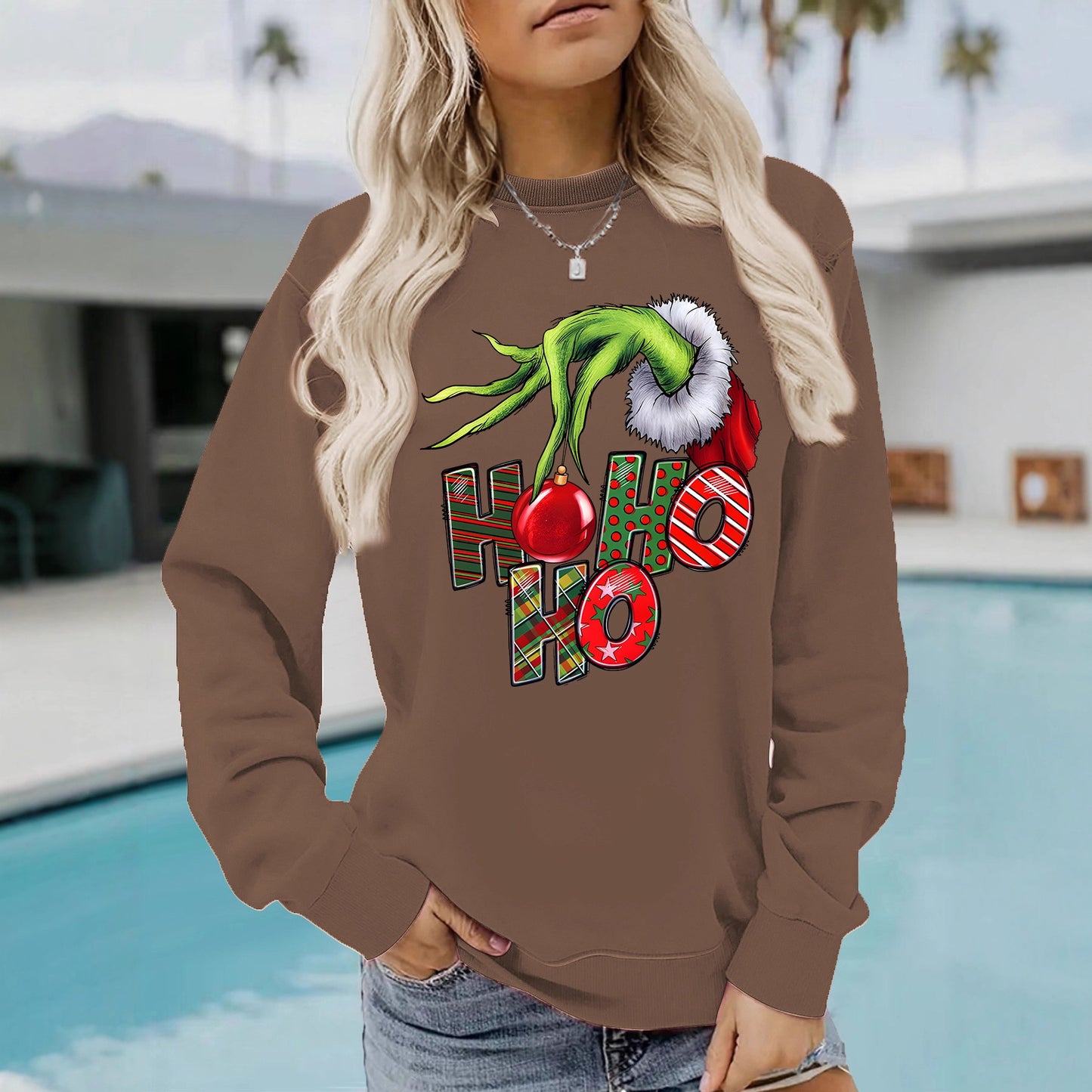 Grinch HOHO Christmas Jumper