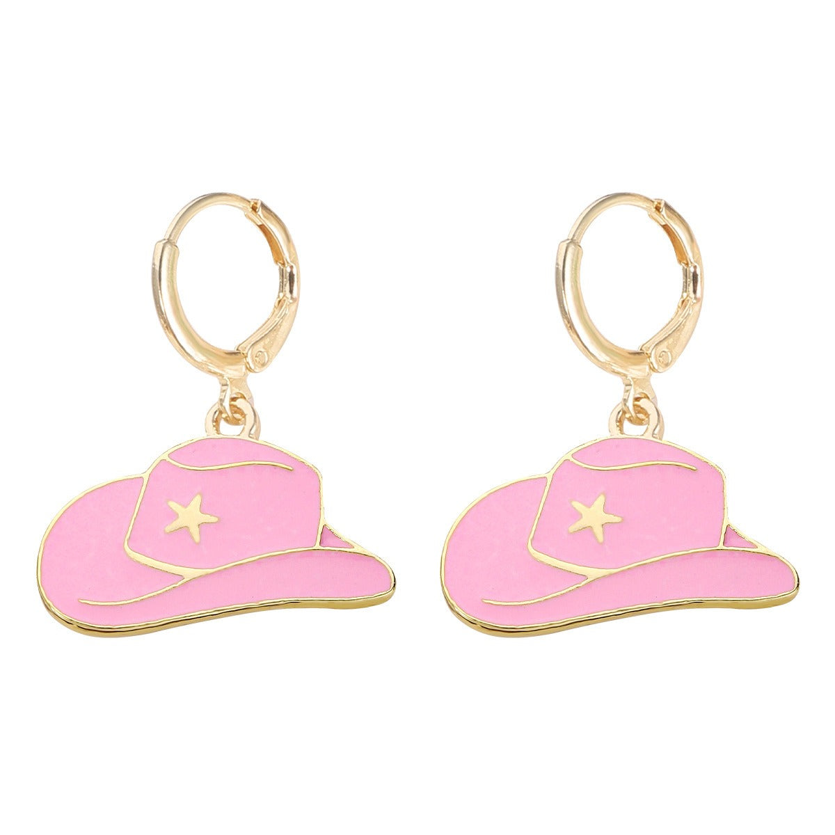 Modern Cowboy Girl Earrings
