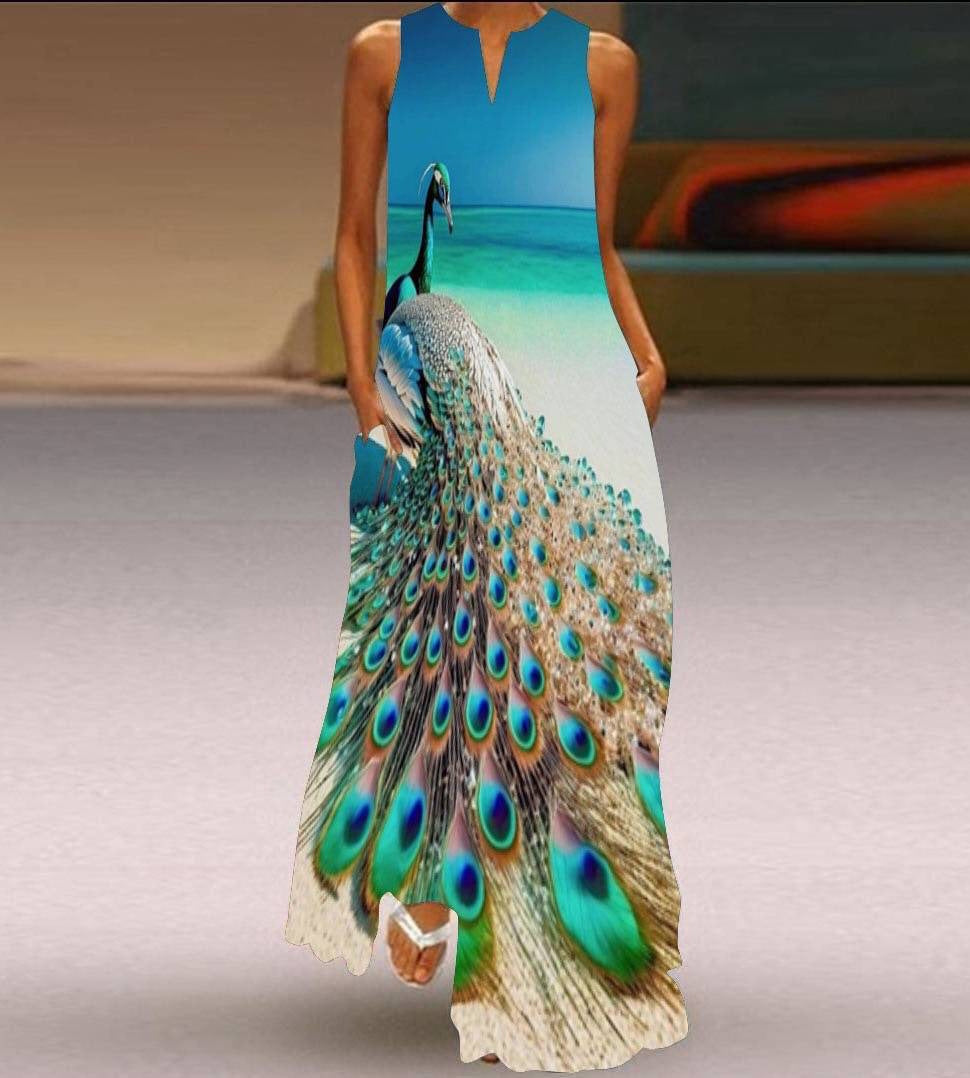 Sleeveless Long Dress