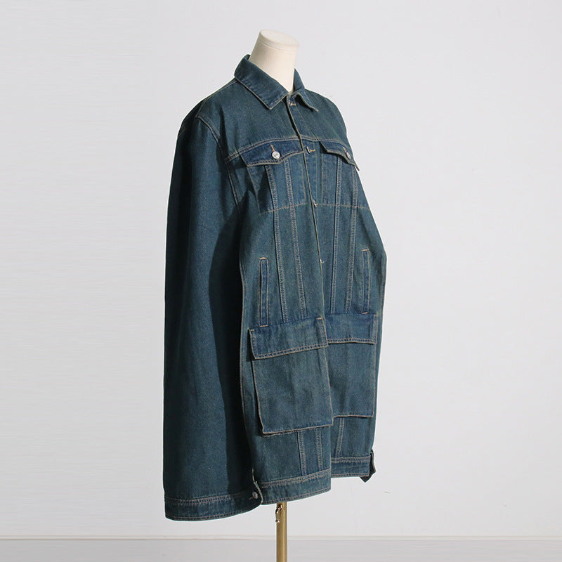 Spring Women Denim Coat