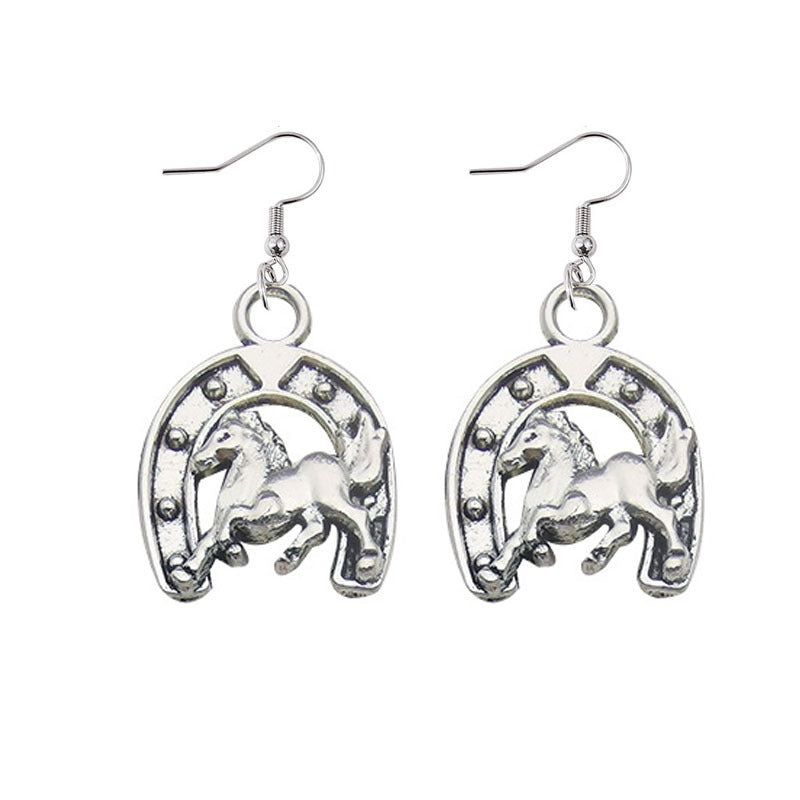 Western Cowboy Earrings