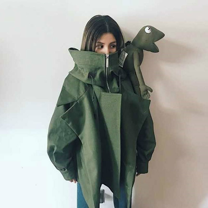 Fashion Women Jackets Solid Colour