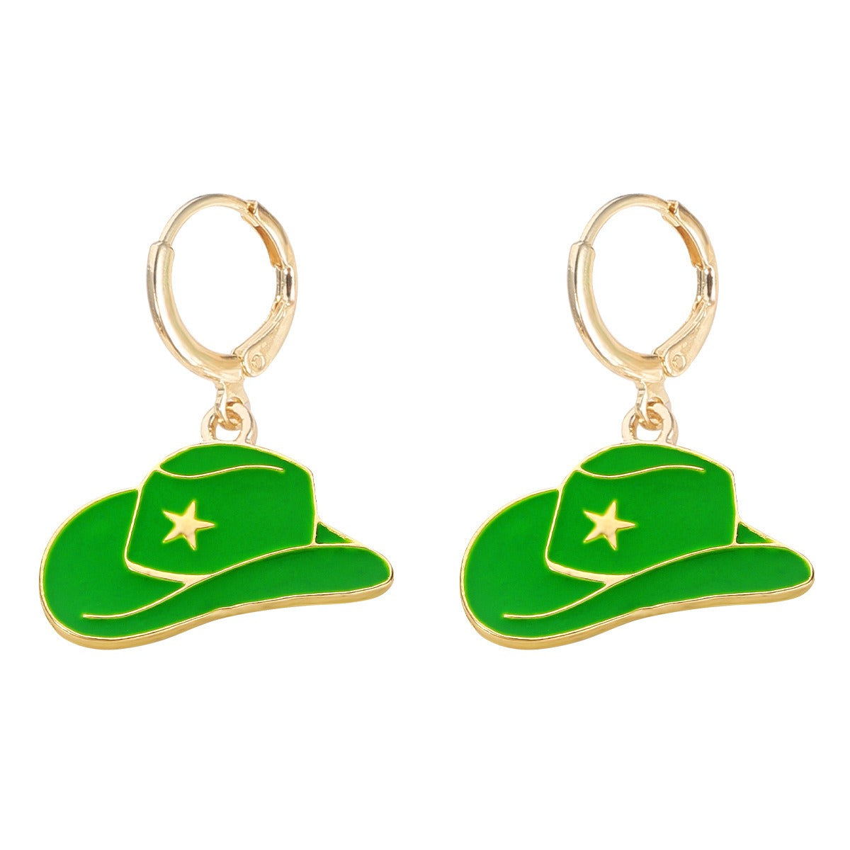 Modern Cowboy Girl Earrings