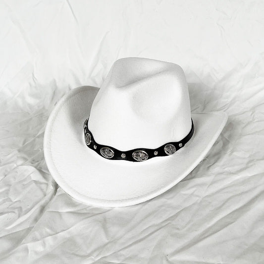 Punk Style Cowboy Top Hat
