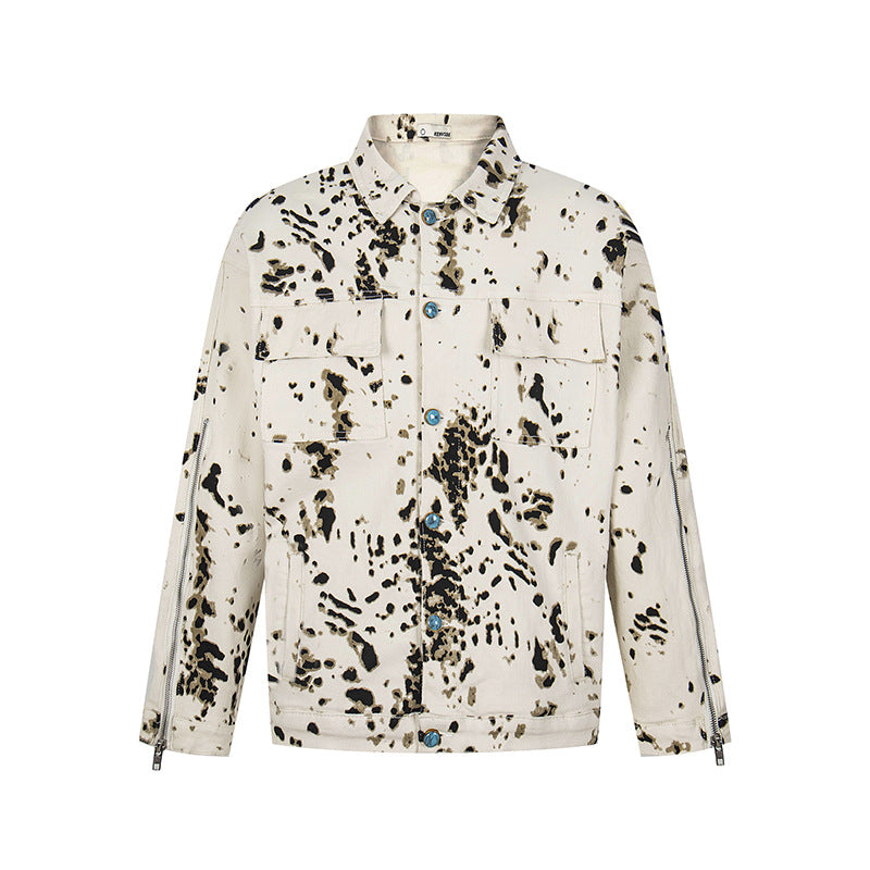 Cowboy apricot loose jacket