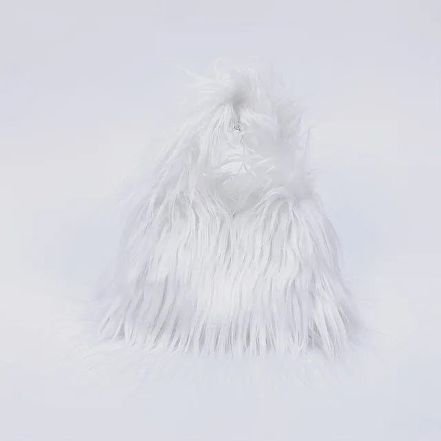 Fashion Faux Fur Women Shoulder Bags