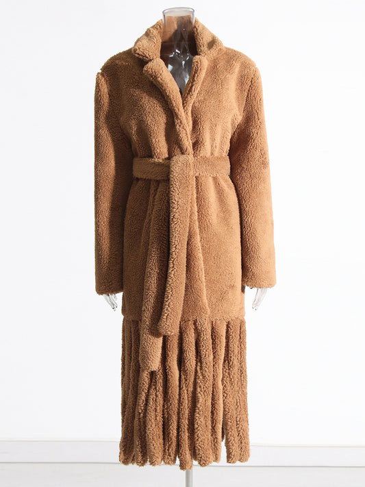 Fashion Women's Faux Fur Warm Coat