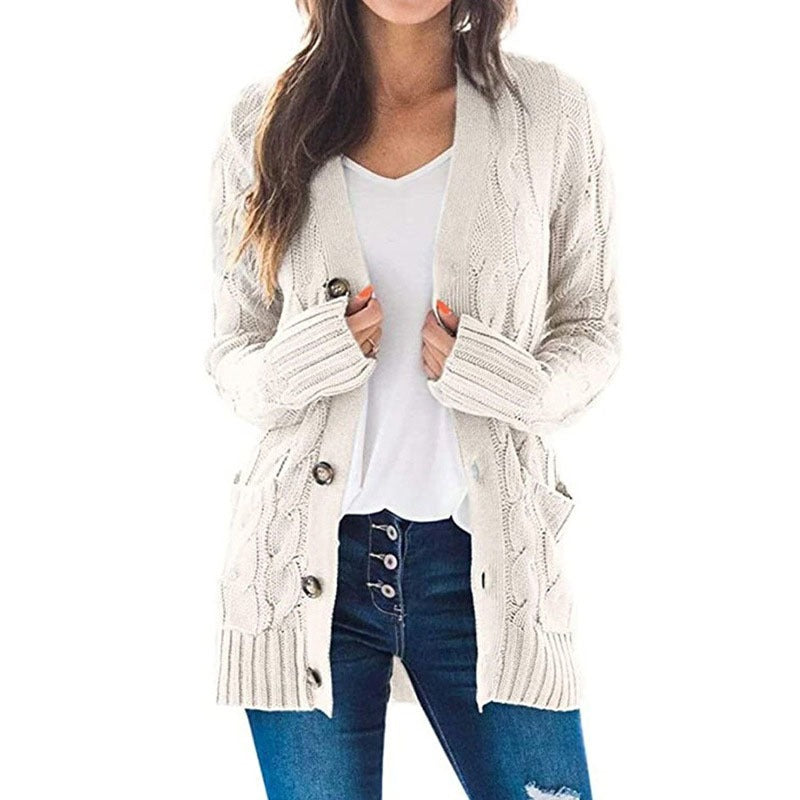Women's  mid length cardigan