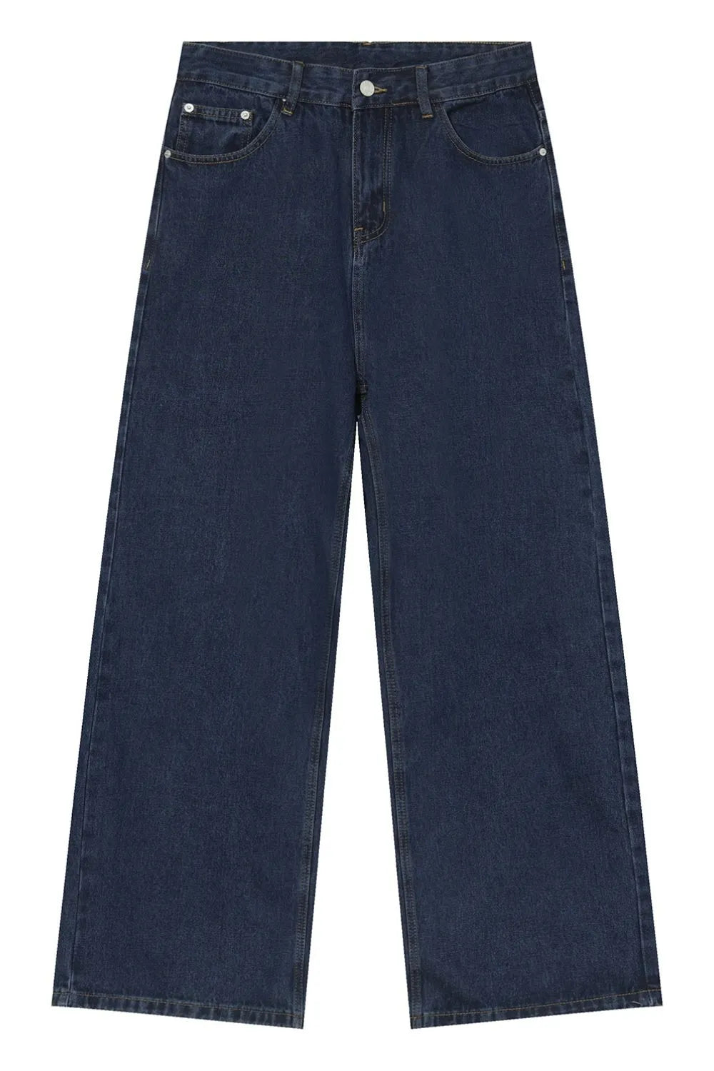 Mid Rise Jeans with Pockets